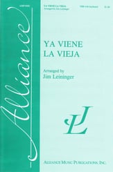 Ya Viene La Vieja TBB choral sheet music cover